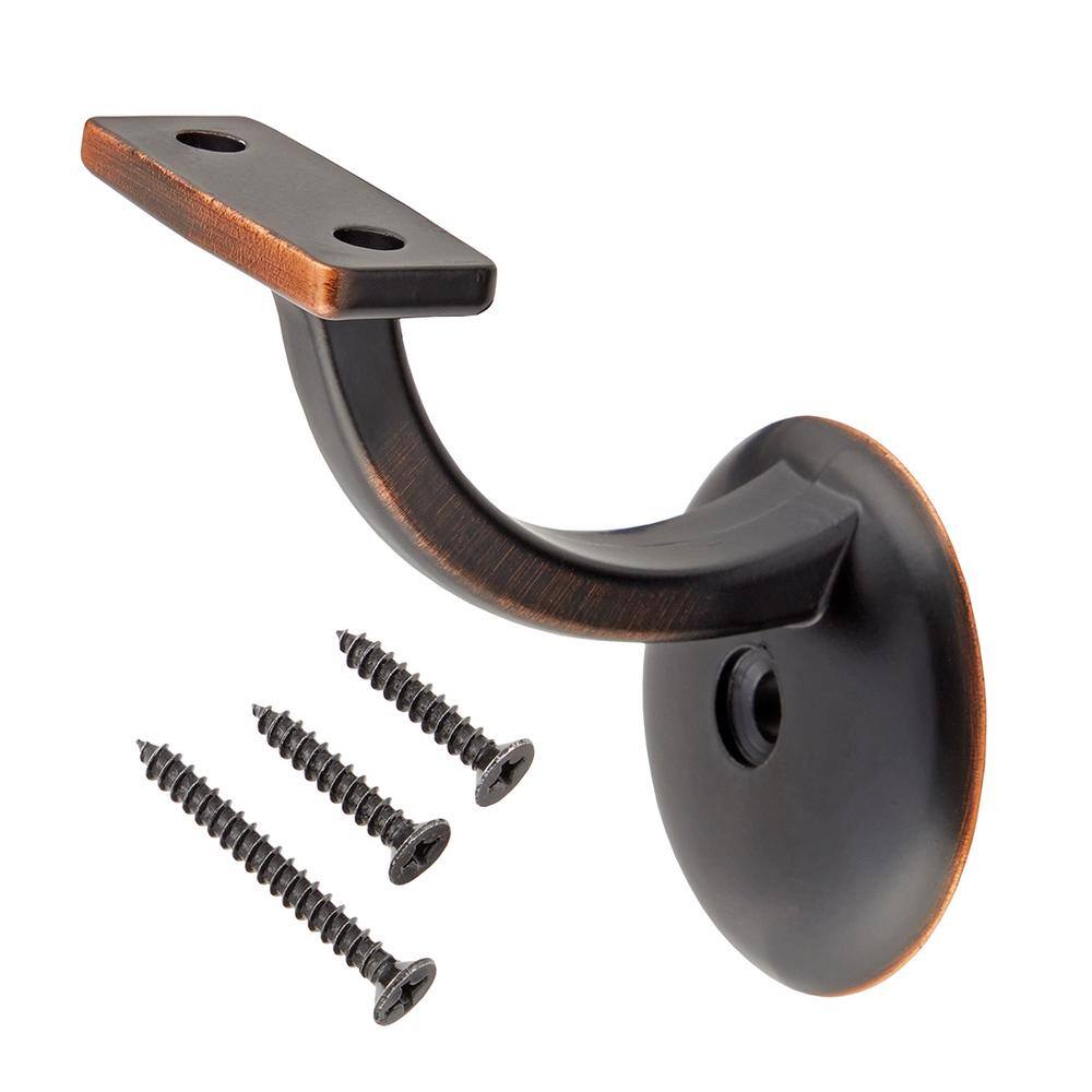 Everbilt Oil-Rubbed Bronze Decorative Handrail Bracket 20870