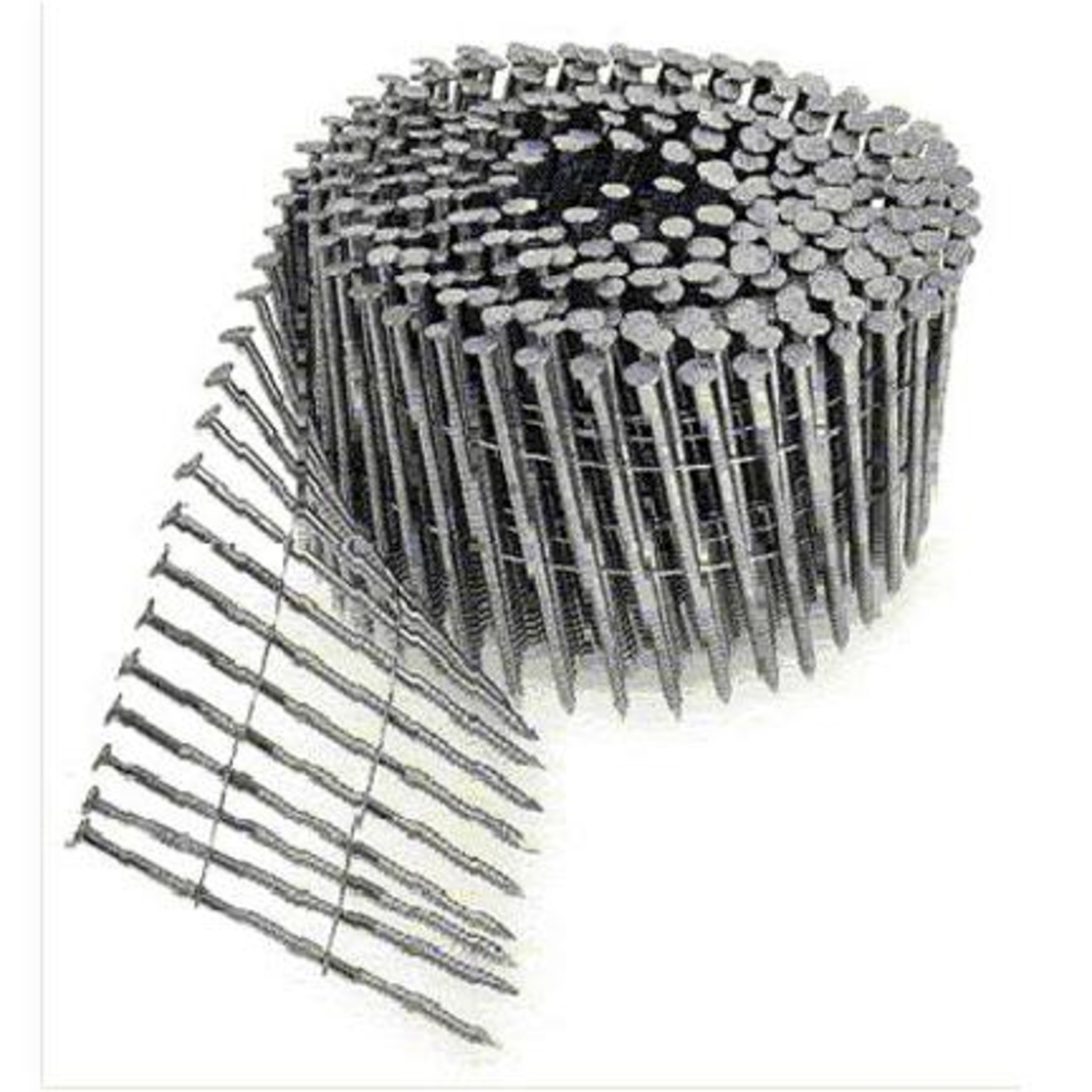 Bostitch 1-1/2 in. 11 Ga. Wire Coil Stainless Steel Siding Nails 15 deg 1，800 pk