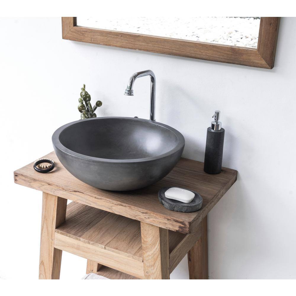 Barclay Products Cordell Large Vessel Sink in Dusk Gray 5-311CDG