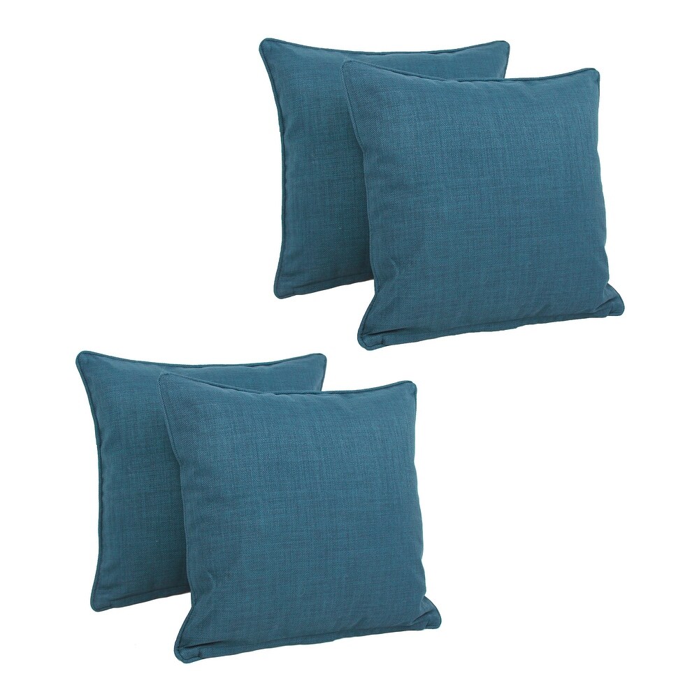 Blazing Needles 18 inch Accent Throw Pillows (Set of 4)