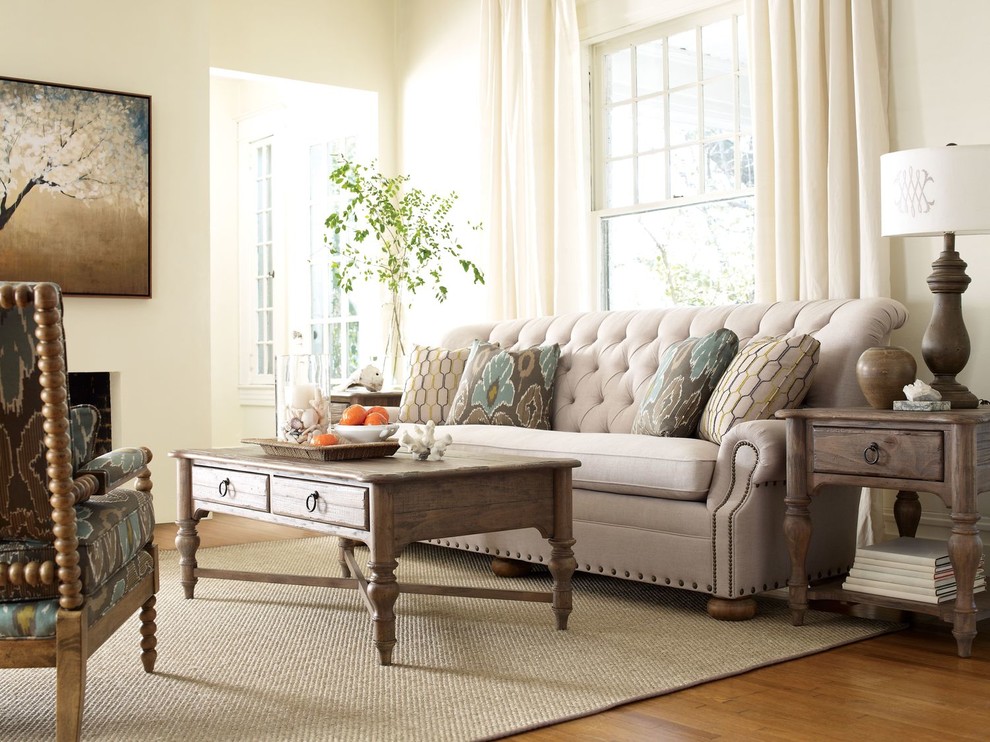 Kincaid Furniture Weatherford End Table  Heather   Traditional   Side Tables And End Tables   by Unlimited Furniture Group  Houzz