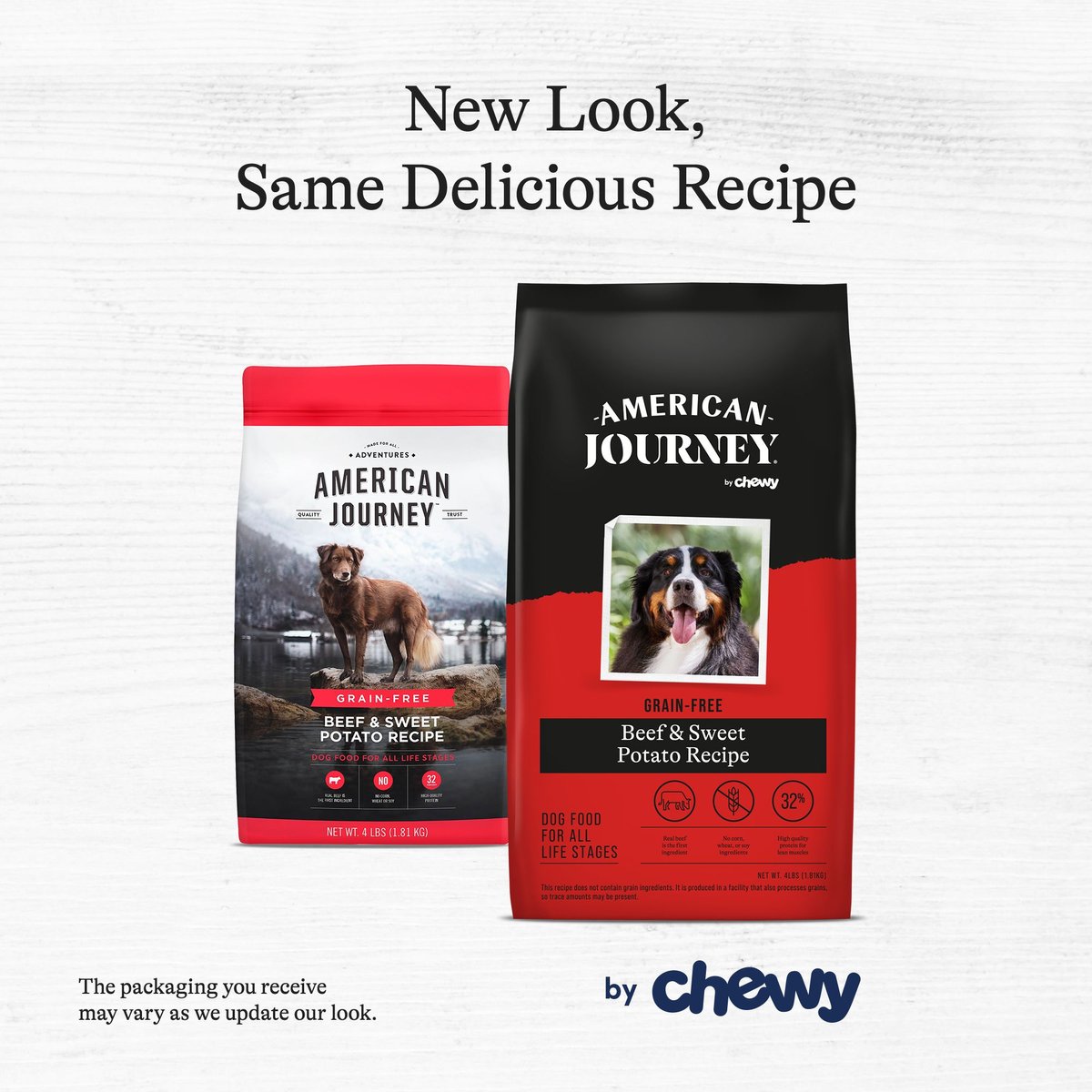 American Journey Beef and Sweet Potato Recipe Grain-Free Dry Dog Food