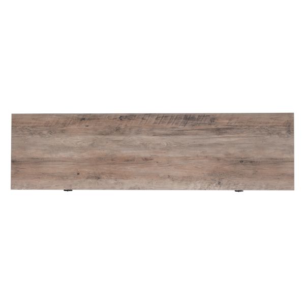 Granger Rectangular TV Stand with Log Fireplace for TV's up to 65