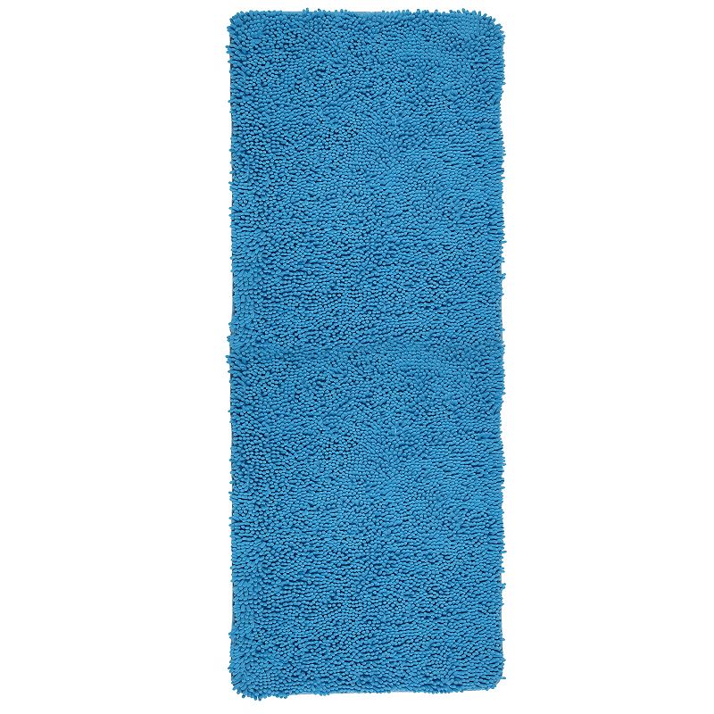 Portsmouth Home Memory Foam Long Shag Bath Mat