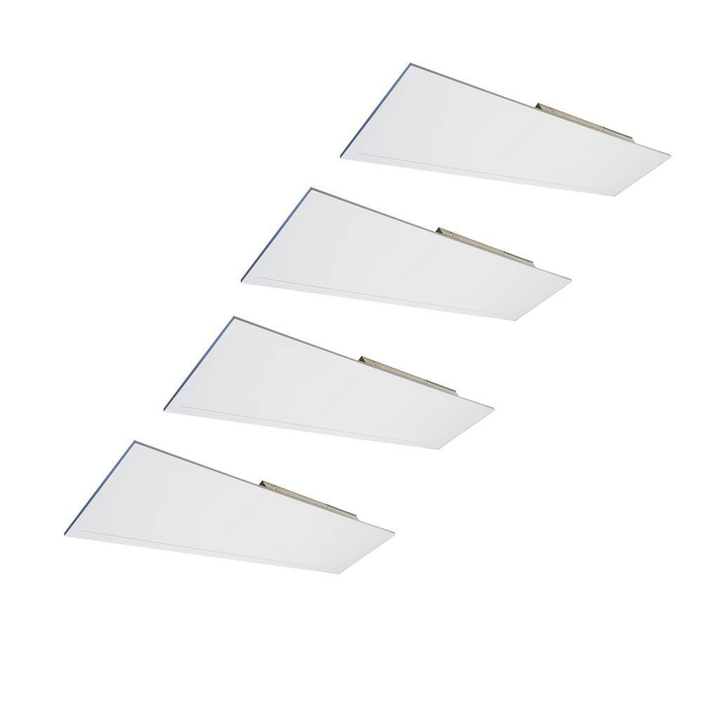 MEDINAH POWER 1x4 LED Back-Lit Panel Adjustable Watt and CCT (4-Pack) DPS-14-U-P-ET-4