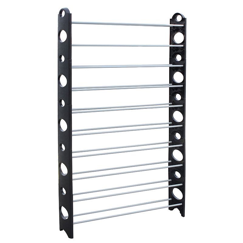 Home Basics 50 Pair Shoe Rack