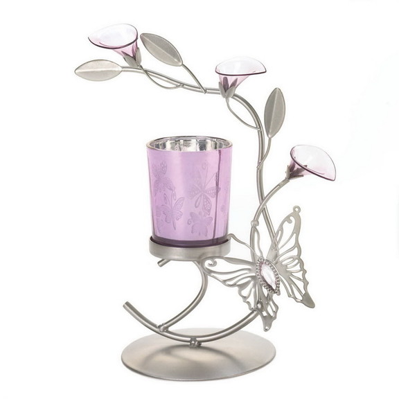 Gallery of Light 57071524 Butterfly Lily Candlehol...