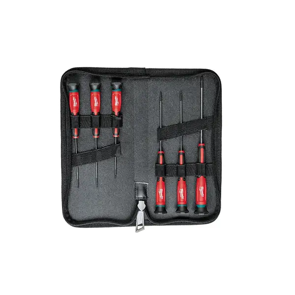 Milwaukee 6-Piece TORX Precision Screwdriver Set with Case