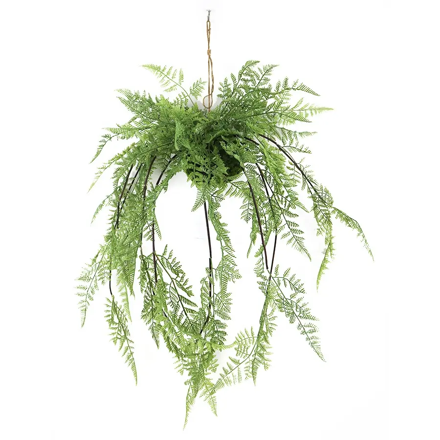 Supplies indoor decoration 80cm long simulation fern hanging plant