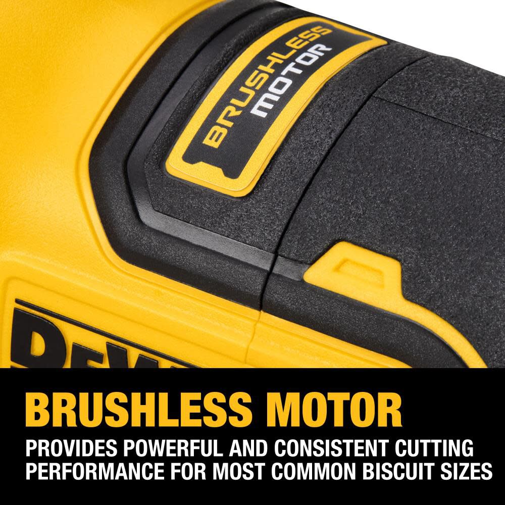 DEWALT 20V MAX XR Biscuit Joiner Bare Tool DCW682B from DEWALT