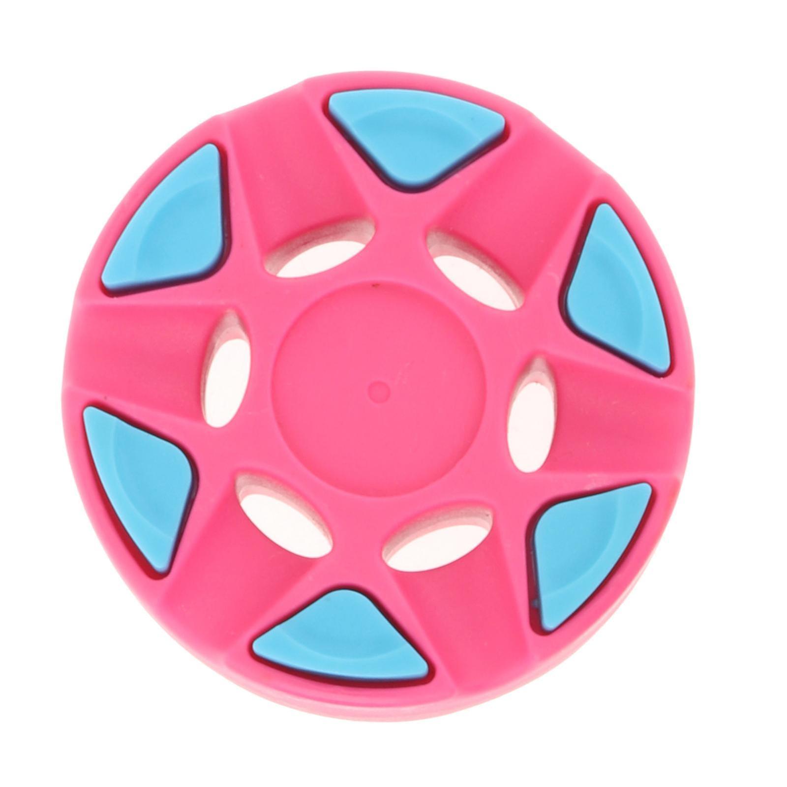 Inline Roller Hockey Puck Durable Multifunctional Ice Hockey Puck Equipment Pink