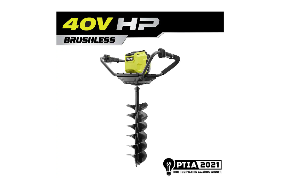 RYOBI RY40701BTLVNM 40V HP Brushless Cordless Earth Auger with 8 in. Bit (Tool Only)