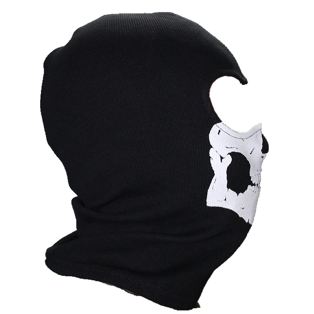 2pcs Mix Black Mask Balaclava Beanies Hats Men Ghost Skull Full Face Warmly Mask Hood Beanie Ggorros Hombre Casquette Bbalaclava