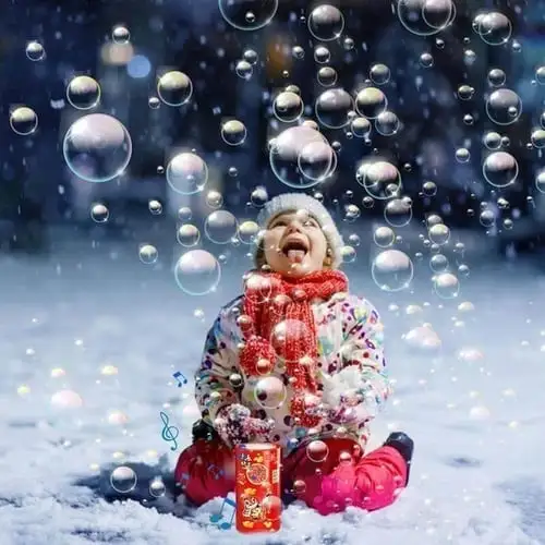 (🔥  Promotion- SAVE 48% OFF)Fireworks Bubble Machine(BUY 2 GET FREE