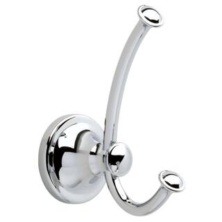 Delta Silverton Double Towel Hook in Chrome 132890