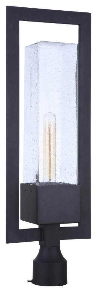 Craftmade Perimeter Outdoor Post Light in Midnight   Transitional   Post Lights   by Lights Online  Houzz