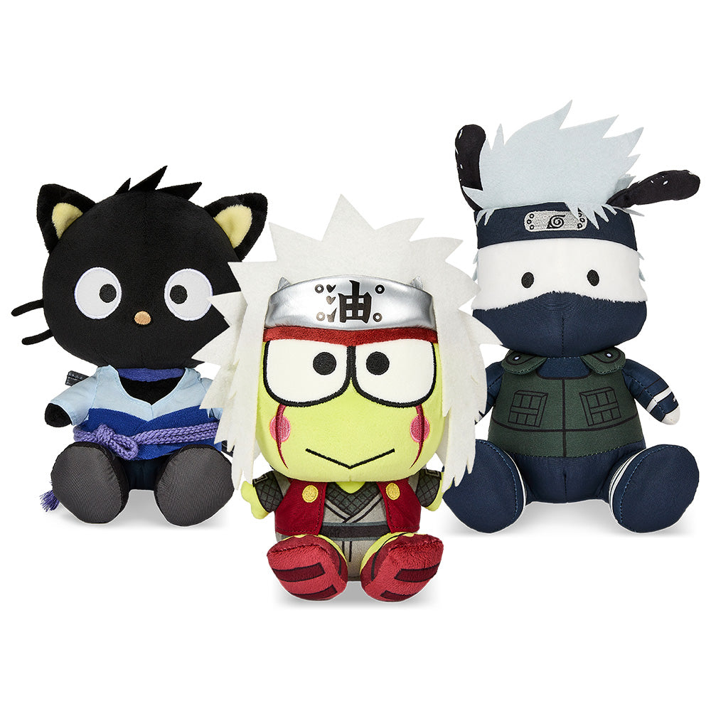 Naruto® x Hello Kitty® and Friends Phunny Plush Bundle (PRE-ORDER)