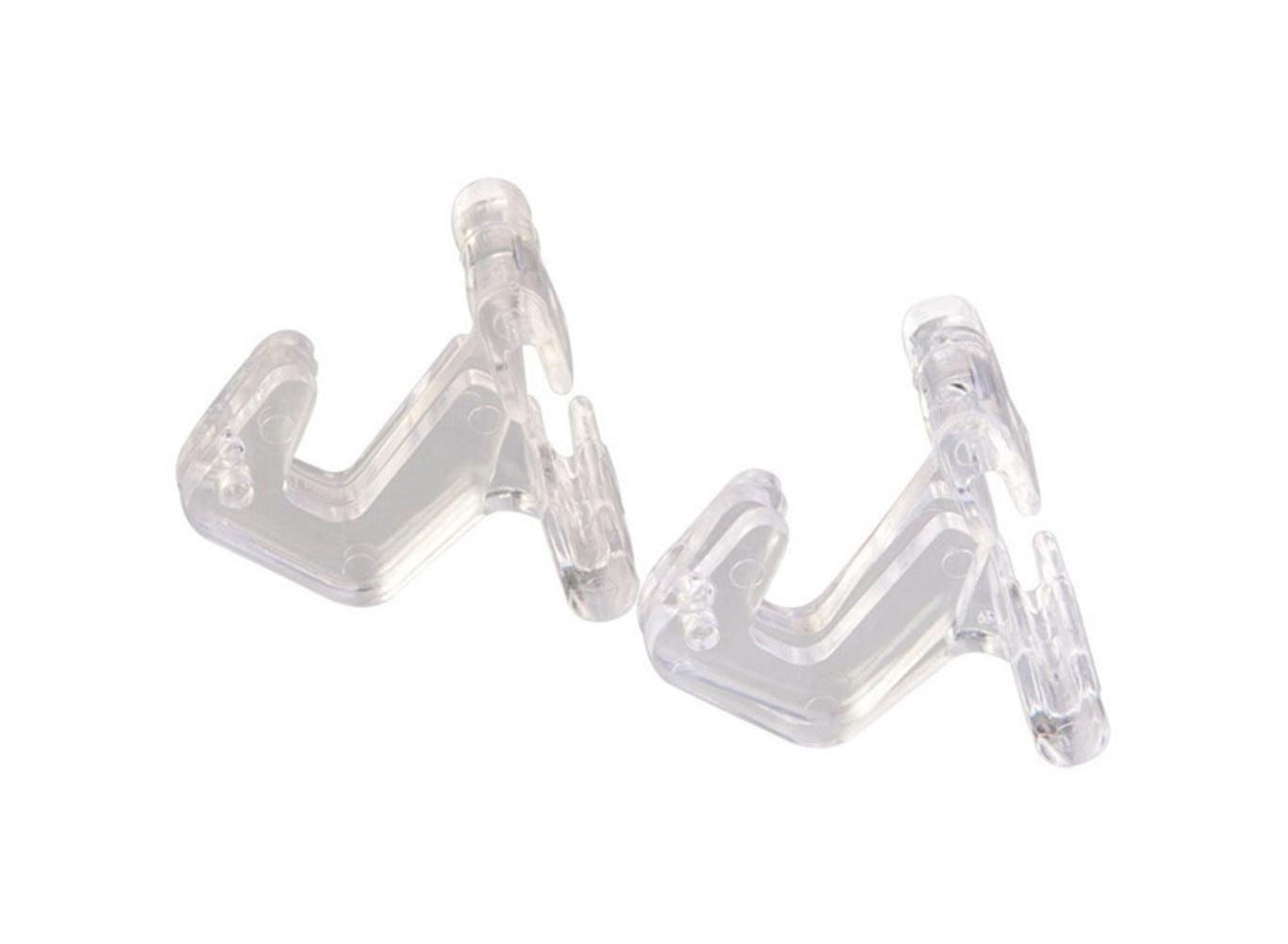 CEILING HOOK CLEAR 2 PK