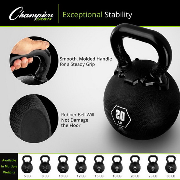 Champion Sports Rhino Kettlebell