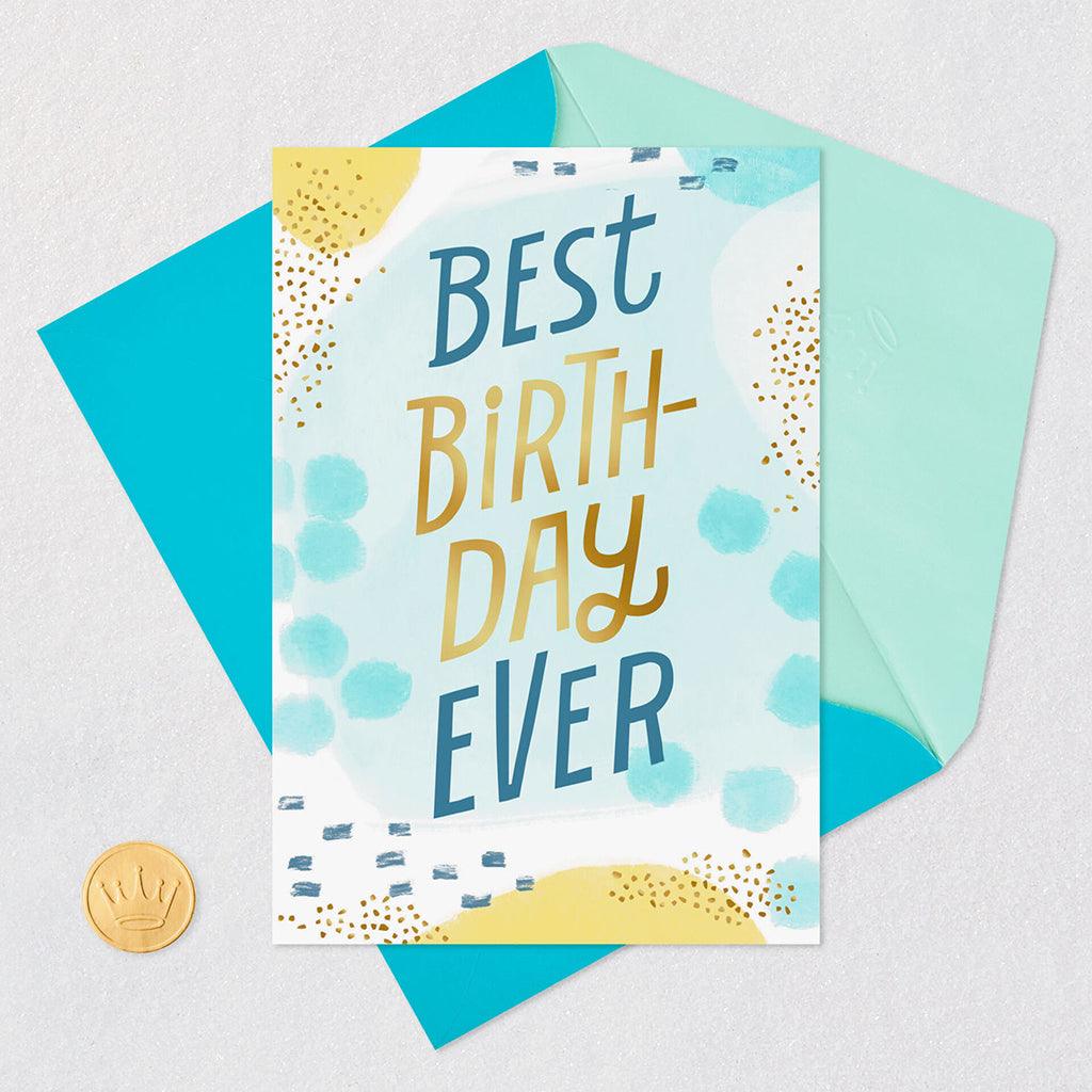 Hallmark  Best Birthday Ever Video Greeting Birthday Card