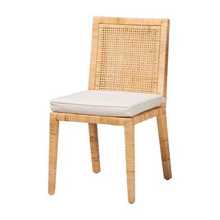 bali  pari Sofia Natural and White Dining Chair 185-2P-11872-HD