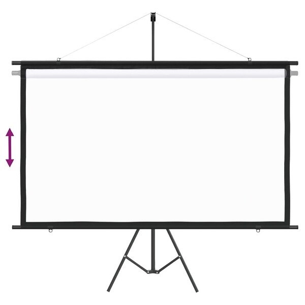 vidaXL Projection Screen with Tripod 90