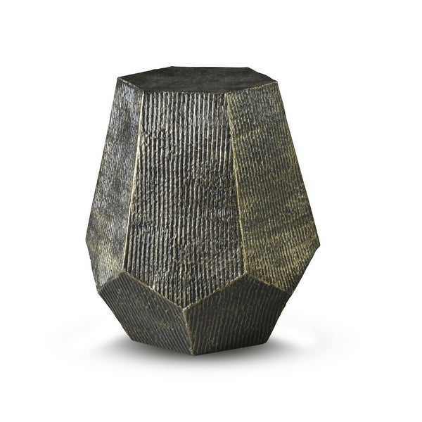 The Curated Nomad Divo Geometric Shaped End Table