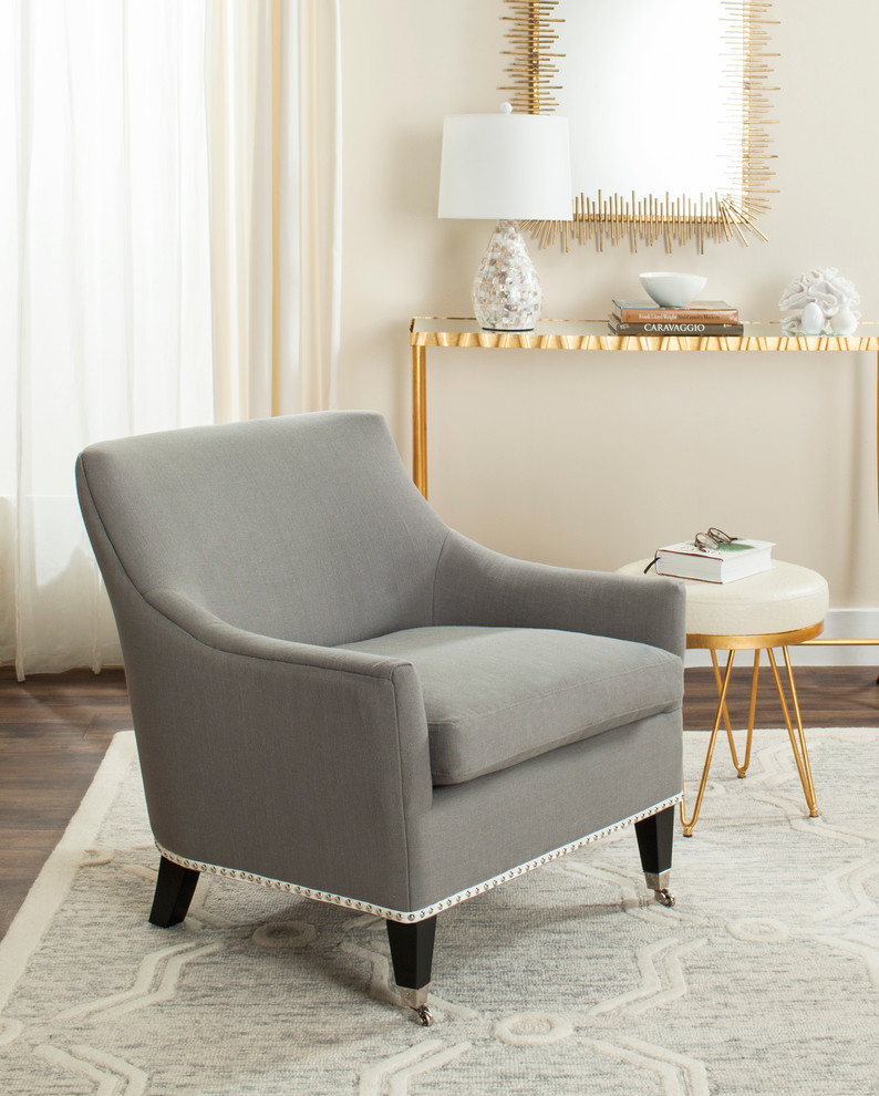 Barlow Arm Chair   Transitional   Armchairs And Accent Chairs   by Buildcom  Houzz