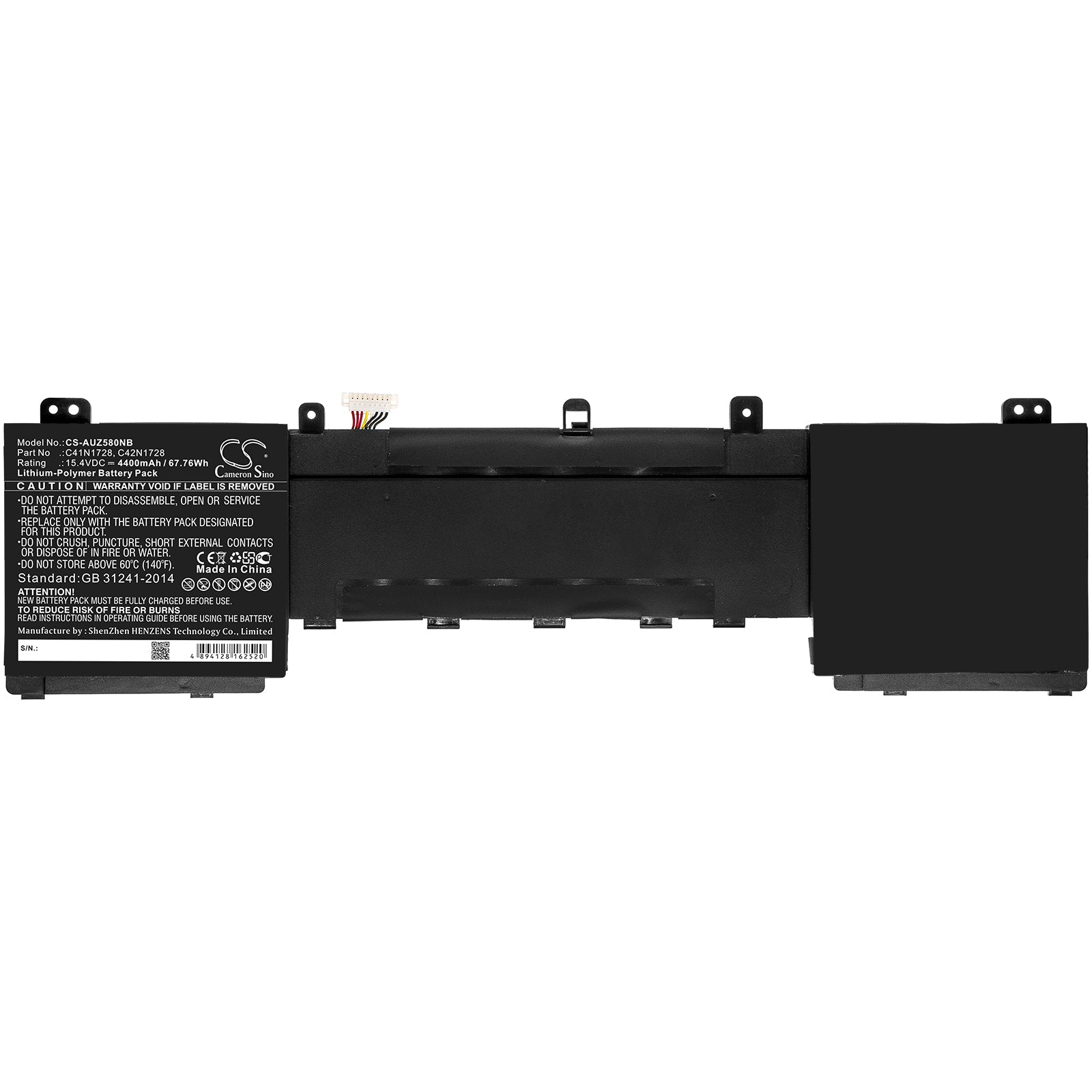 Asus 5500VE UX550GD UX550GD1C UX550GDX UX550GDX1 Replacement Battery BatteryClerkcom Laptop and Notebook