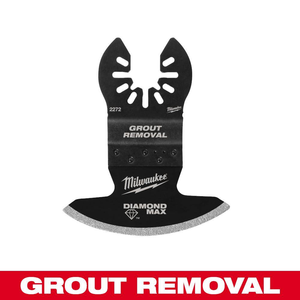 MW Universal Fit OPEN-LOK Diamond MAX Diamond Grit Grout Removal Multi-Tool Blade (1-Pack) 49-25-2272