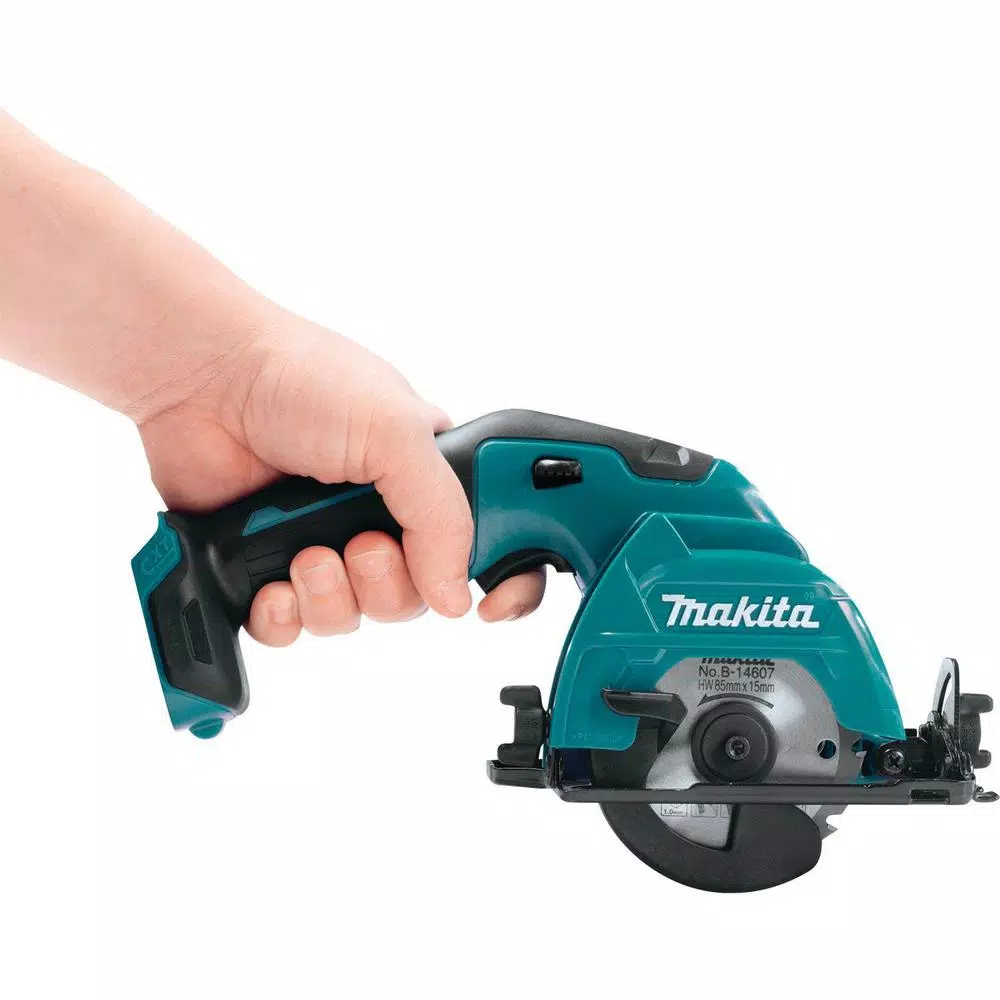 Makita 12-Volt MAX CXT Lithium-Ion 3-3/8 in. Cordless Circular Saw (Tool-Only) and#8211; XDC Depot