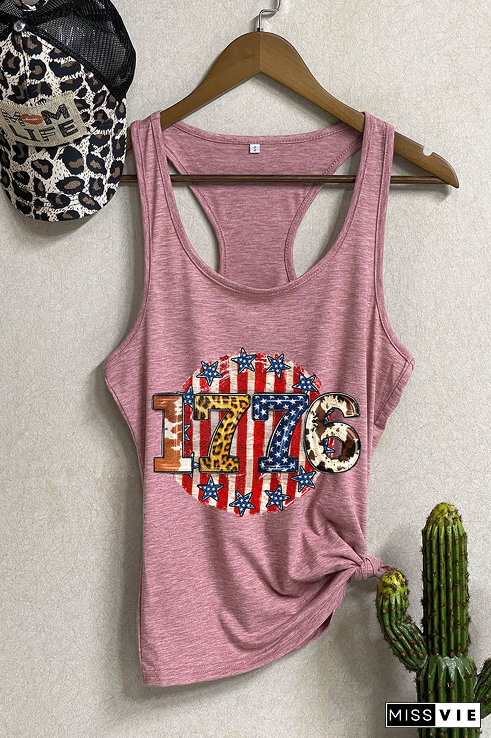 1776 Independence Day Date Year Tank Top