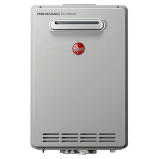 Rheem Performance Platinum 9.5 GPM Natural Gas High Efficiency Outdoor Tankless Water Heater ECOH200XLN-2