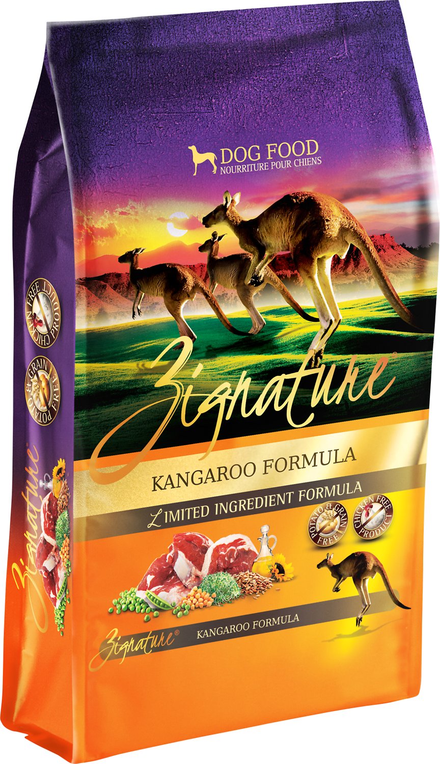 Zignature Kangaroo Limited Ingredient Formula Grain Free Dry Dog Food