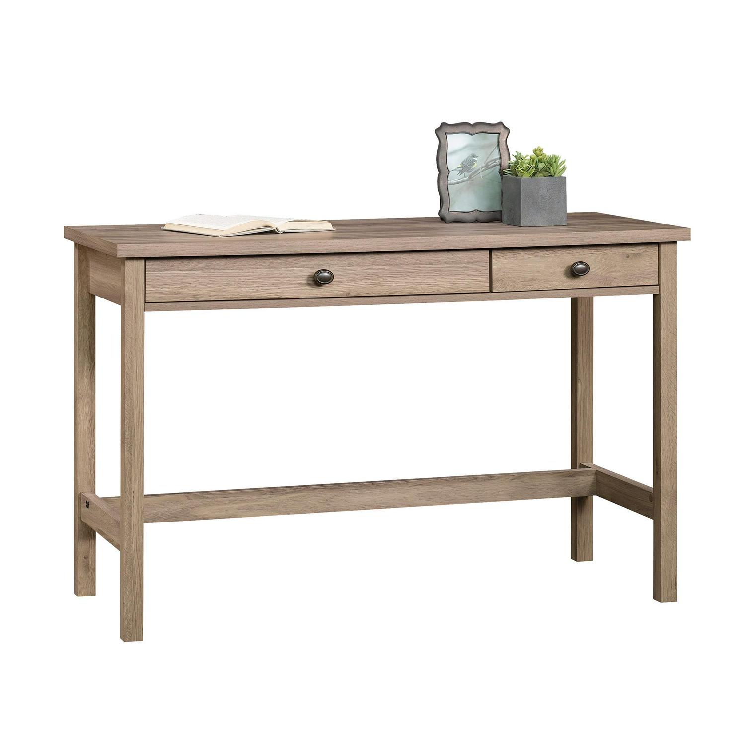 Sauder County Line Writing Desk Salt Oak Finish  Crowdfused