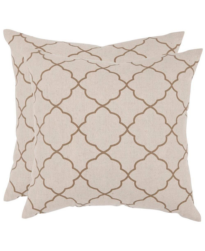 Safavieh Sophie 18 x 18 Pillow (Set of 2)