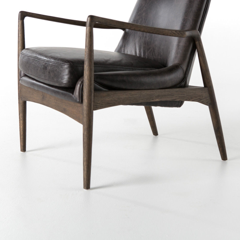 Braden Chair   Midcentury   Armchairs And Accent Chairs   by Four Hands  Houzz