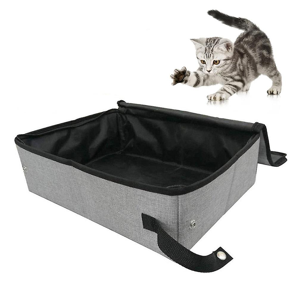 Portable toilet with cover cat litter box