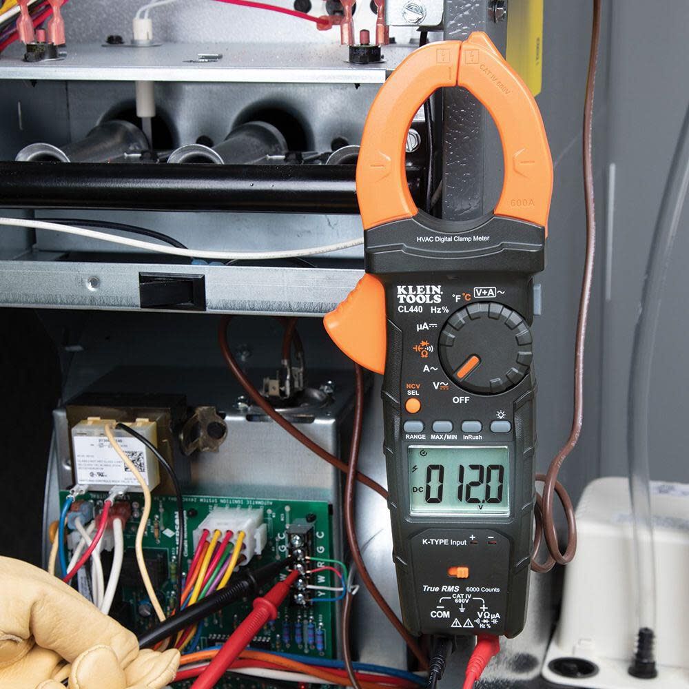 Klein Tools HVAC Clamp Meter CL440 from Klein Tools