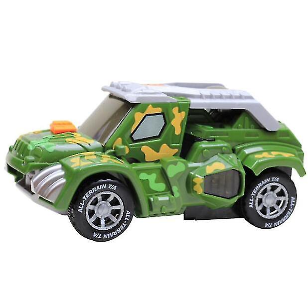 Transforming Dinosaur Car Toys With Light And Music， Xmas Gift