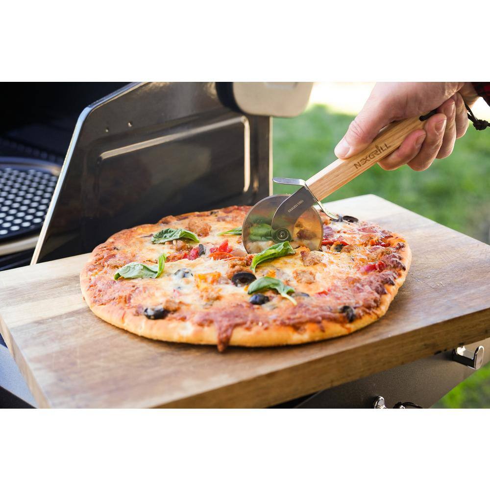 Nexgrill Premium 5-Piece Pizza Grill Kit Cooking Accessory 530-0045G