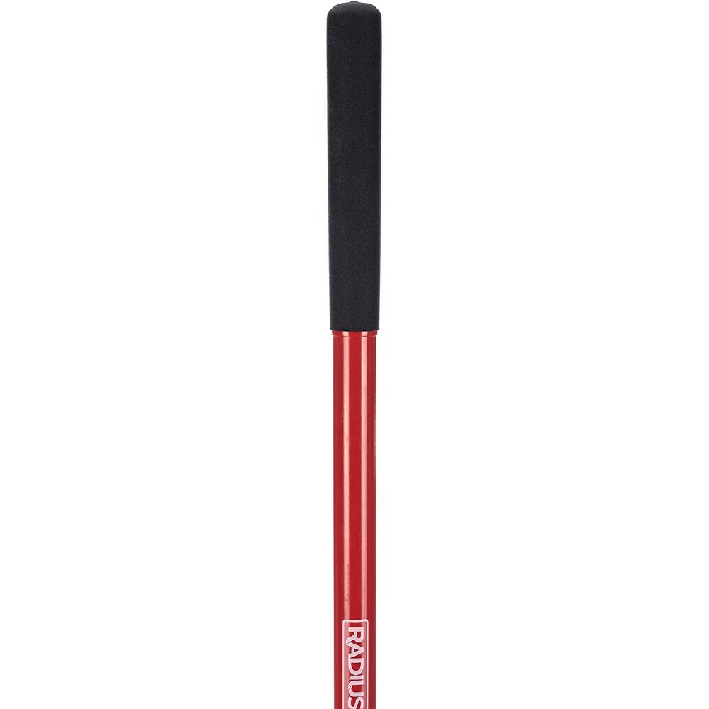 Radius Garden 58 in Long Handle Round Point Shovel  Steel Shaft