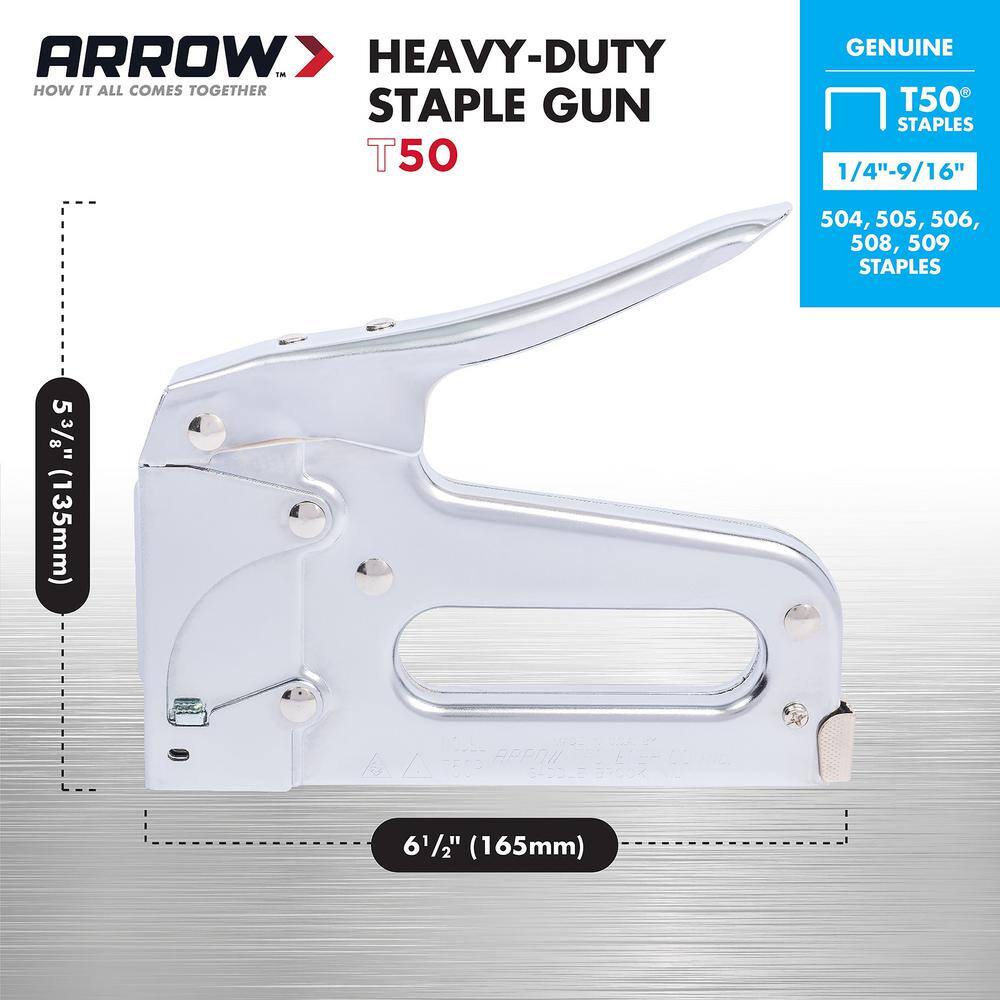 Arrow T50 Heavy Duty Staple Gun T50