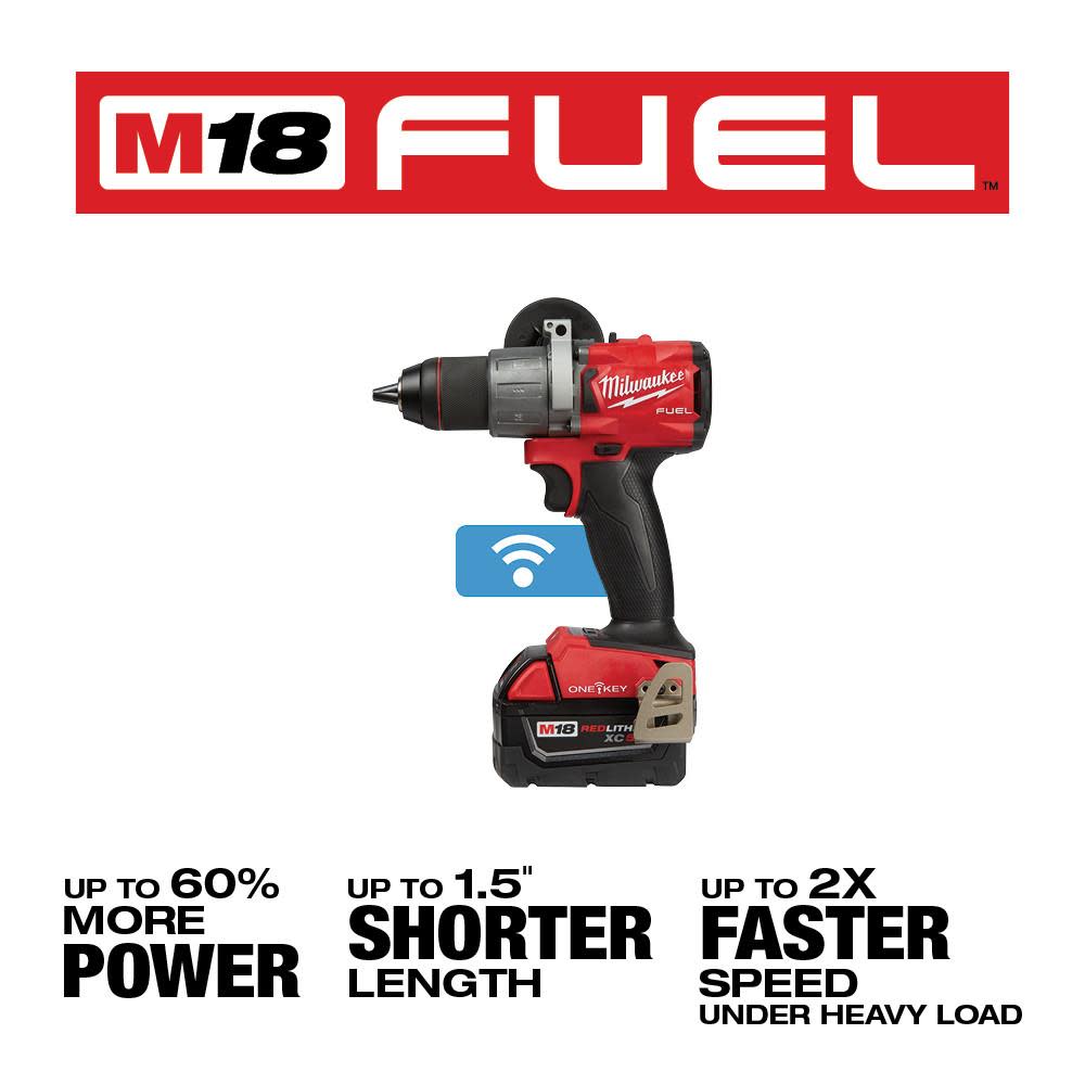 M18 FUEL? 1/2 in. Hammer Drill with One Key? Kit ;