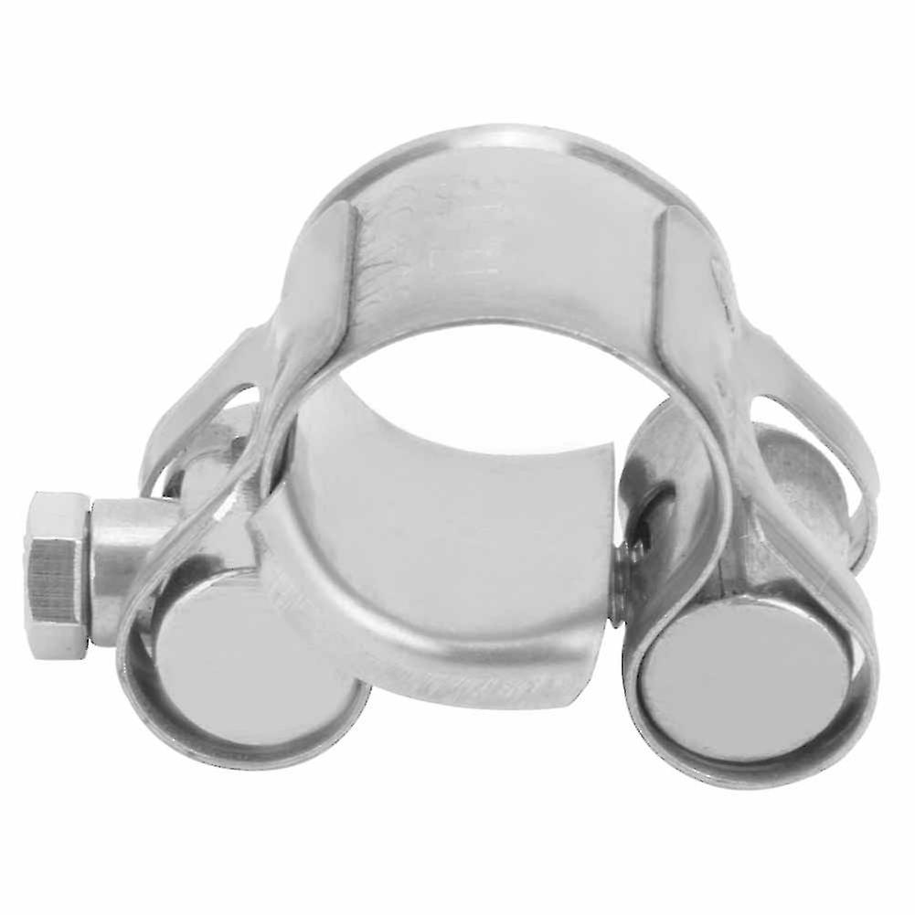 5Pcs Clamp Ring 304 Stainless Steel T Bolt Clip Support Hand Tightening Accessories(23-25mm )