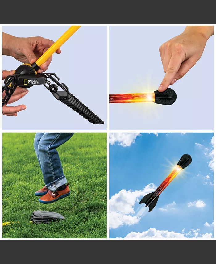 National Geographic Light Up Air Rockets