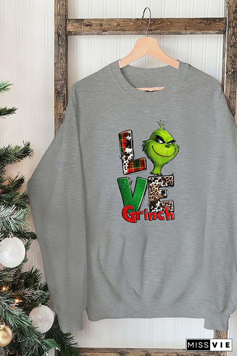 Love Grinch,Christmas Classic Crew Sweatshirt Wholesale