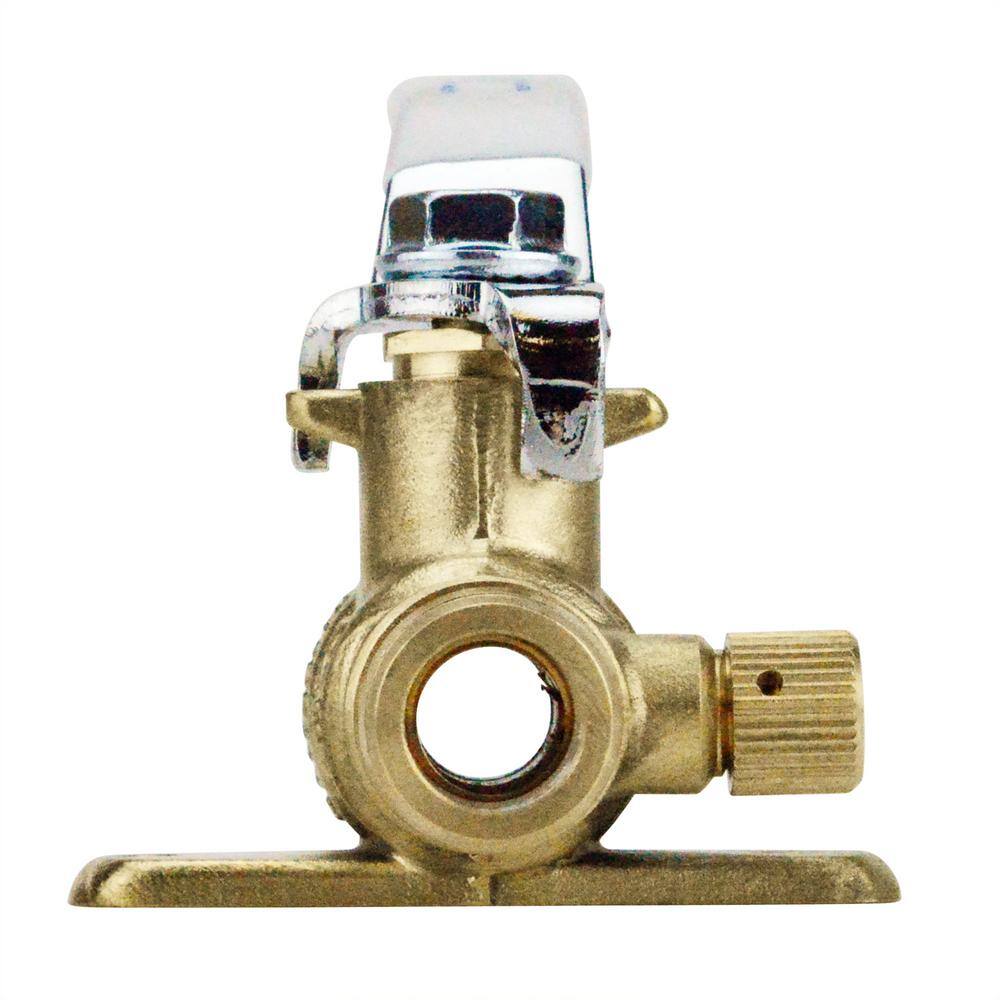 Apollo 12 in. Brass PEX-A Barb Ball Valve with Drain and Mounting Pad EPXV12WD