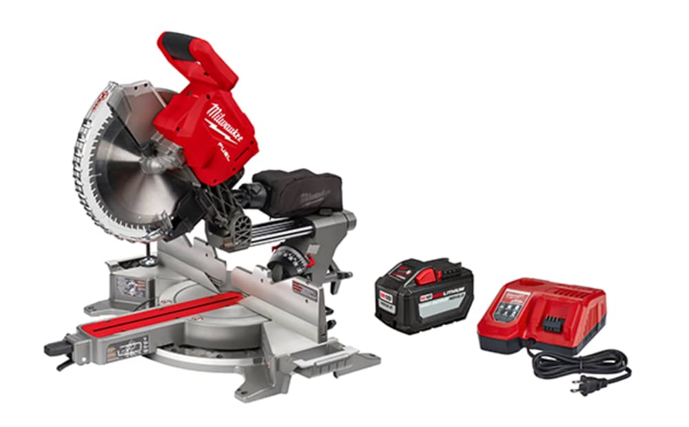 M18 FUEL 12 Dual Bevel Sliding Compound Miter Saw ; Kit ;