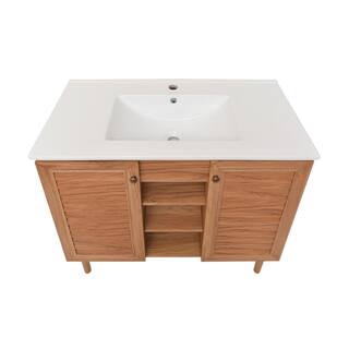 Swiss Madison Bron 36 in. Bathroom Vanity in Oak SM-BV374